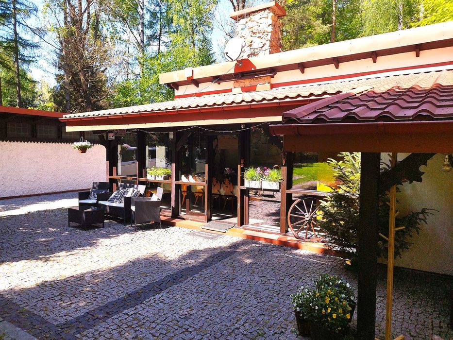 Klimatyczny Dom w lesie z Jaccuzi i Sauną.Imprezy okolicznościowe!