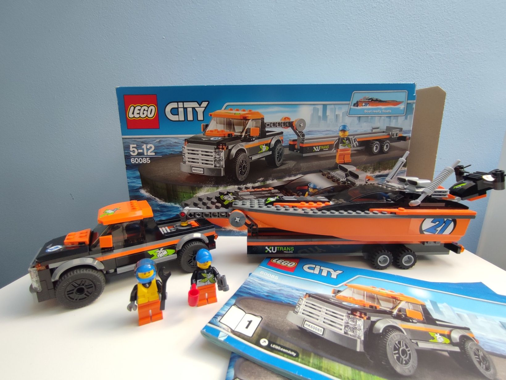 LEGO City 60085 Terenówka z motorówką