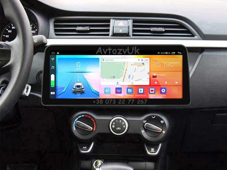 Магнитола RIO Kia Рио GPS USB TV 2 din дин КІА Ріо CarPlay Android 13