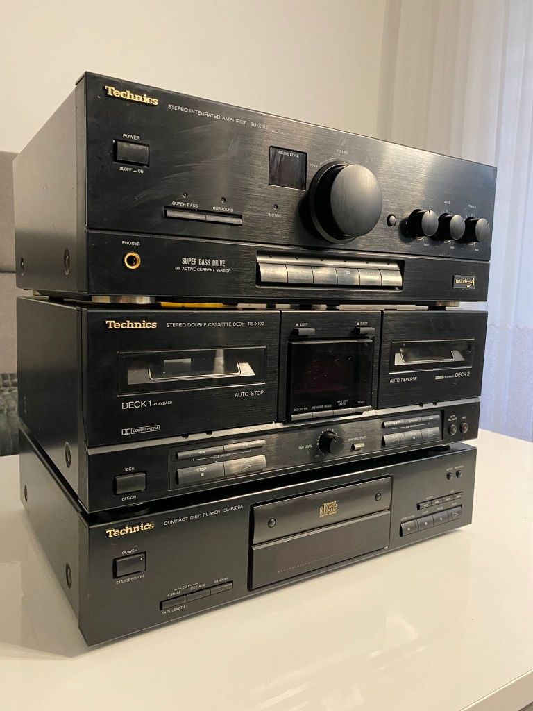 Technics wieża SU-X102  RS-X102   SL PJ28A