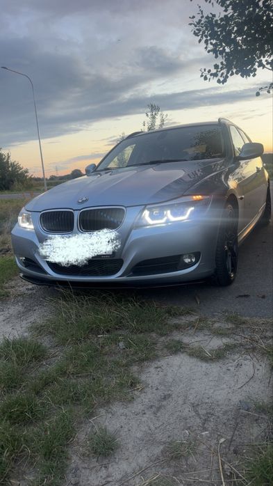 BMW E91 E90 lift LCI Lampy przod Led 3D Ring