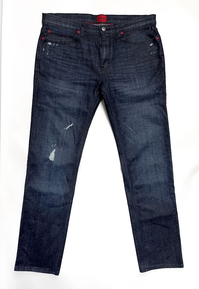 Hugo boss japan denim 32/32 синие джинсы из японского денима