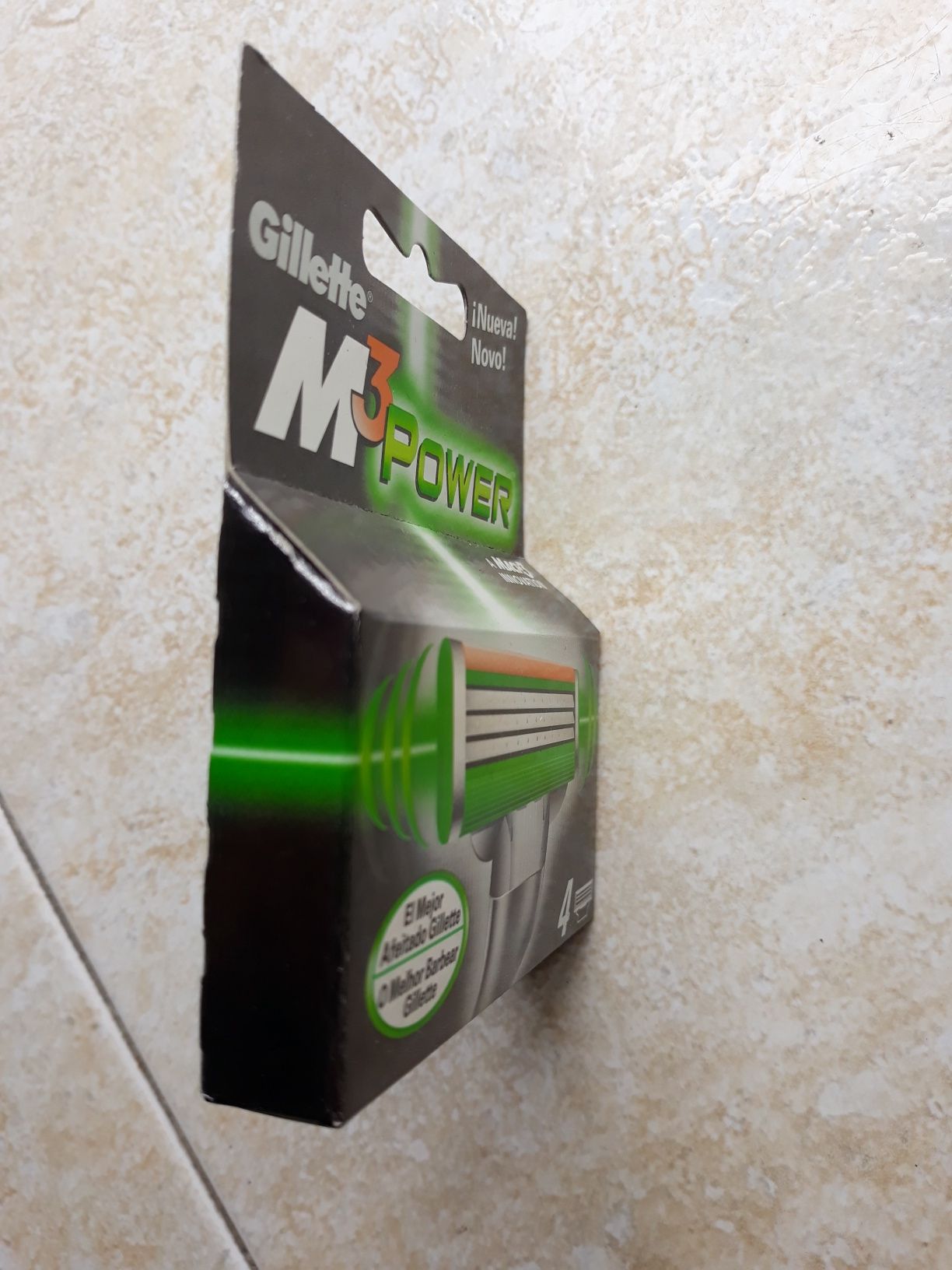 Mach 3 power carregador 4 unidades original