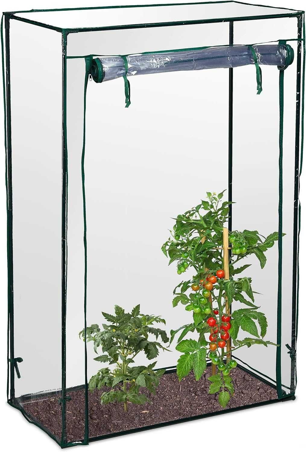 R153 -50% mini szklarnia tunel foliowy na rośliny warzywa 50x100x150cm