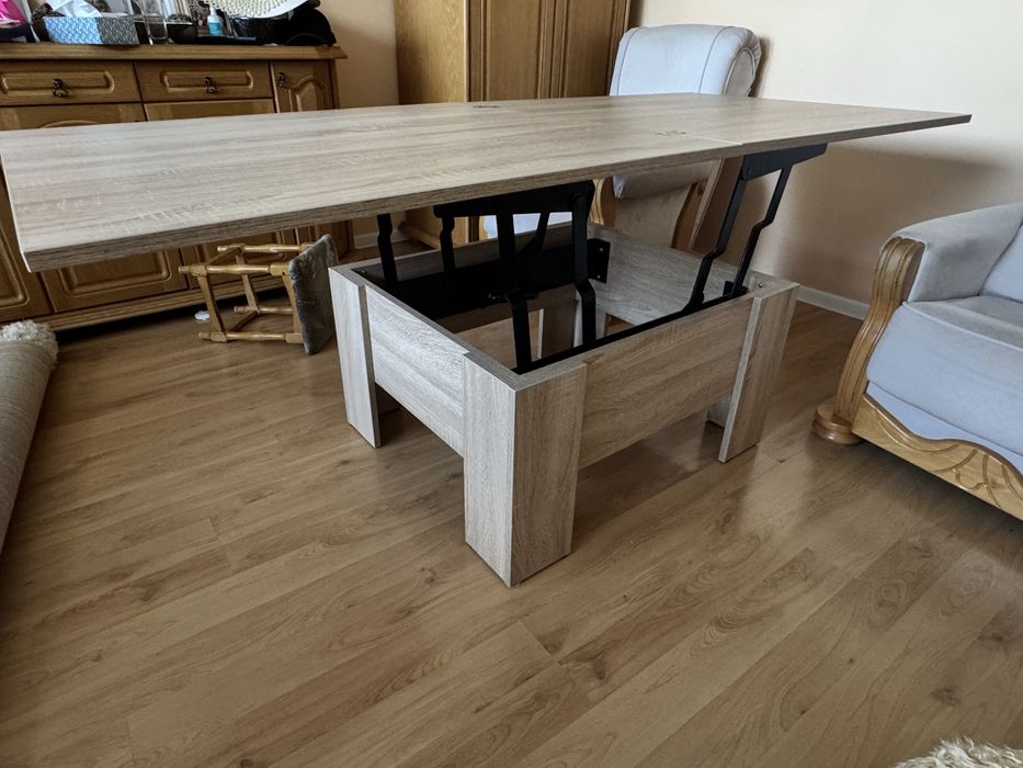 Stół rozkladany drewniany 180x80 cm