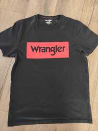 T-shirt męski Wrangler czarny, rozm. M