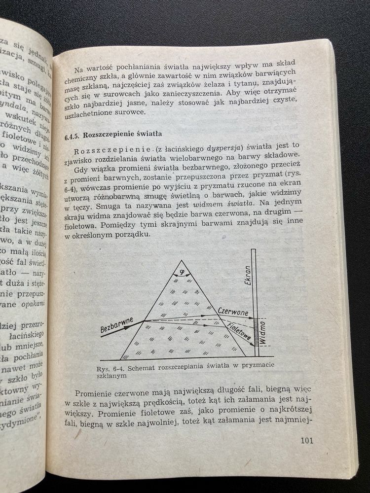 W. Nowotny, Technologia, Zdobienie szkła, 1985 - vintage / PRL