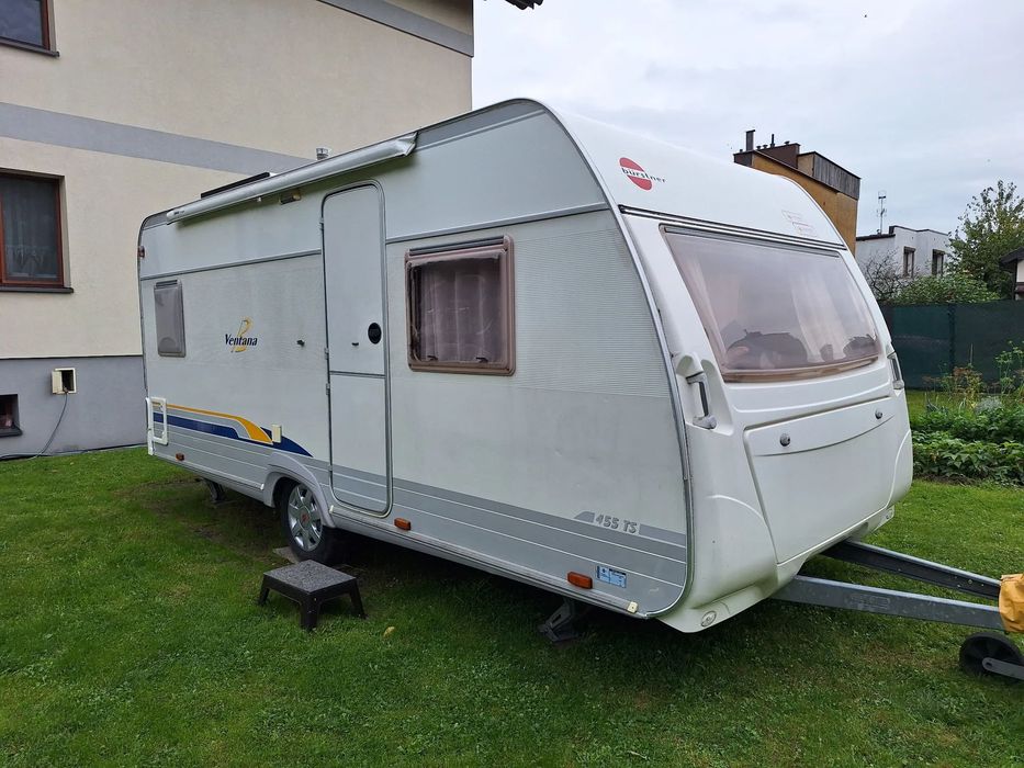 Burstner Ventana 455 TS  Przyczepa kempingowa 4 osobowa samowystarczalna bezwypadkowa