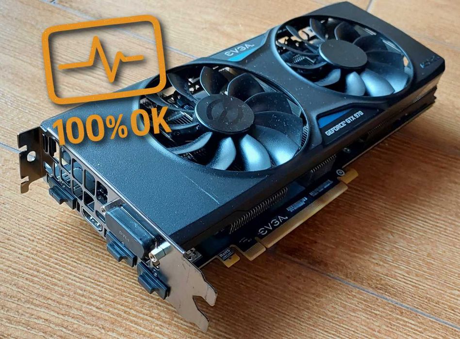 Placa Gráfica EVGA GTX 970 4GB GDDR5 – COMO NOVA