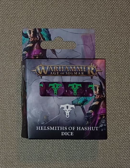 Warhammer Age of Sigmar Helsmith of Hashut Dice. NOWE