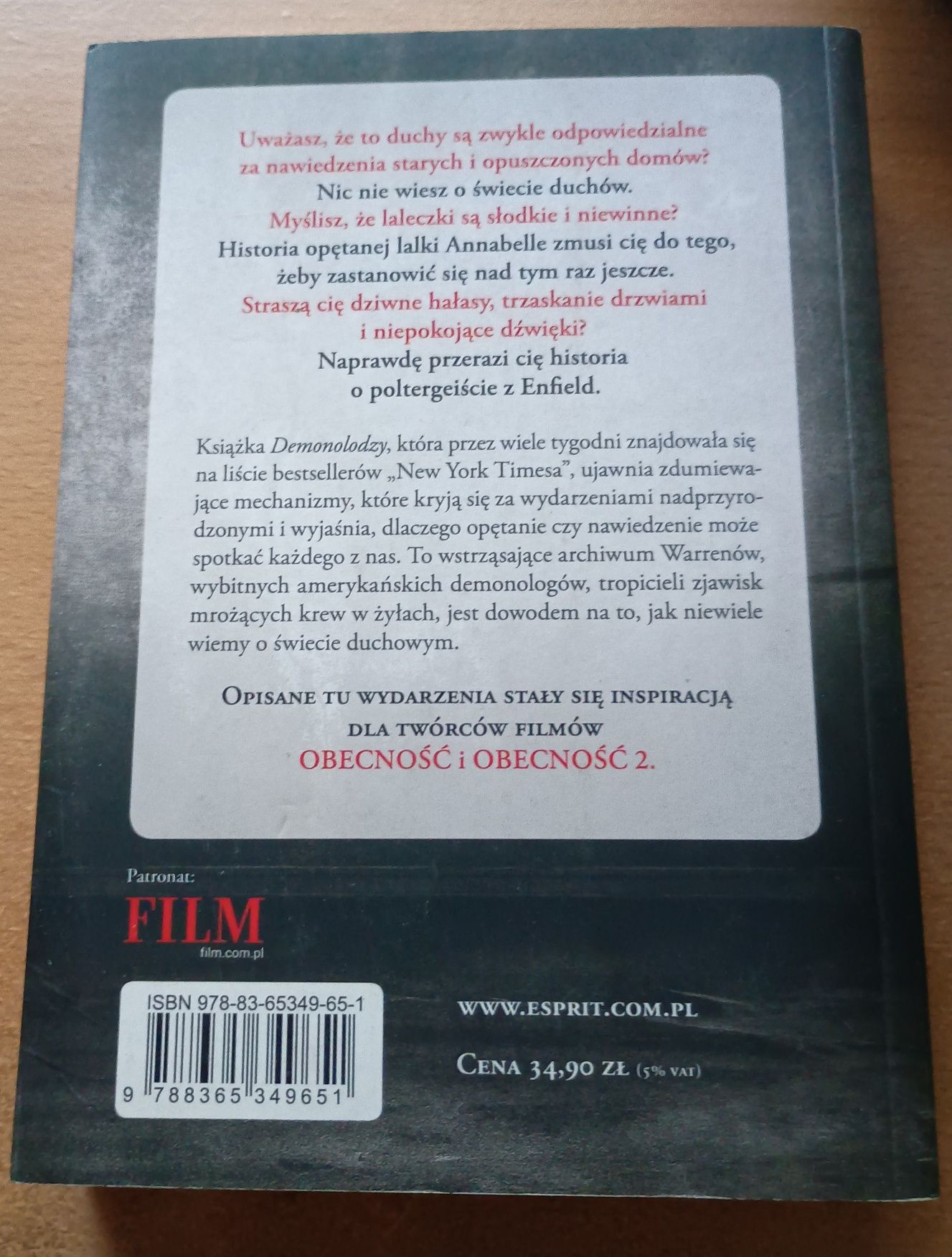 Książka „Demonolodzy” – Ed i Lorraine Warren