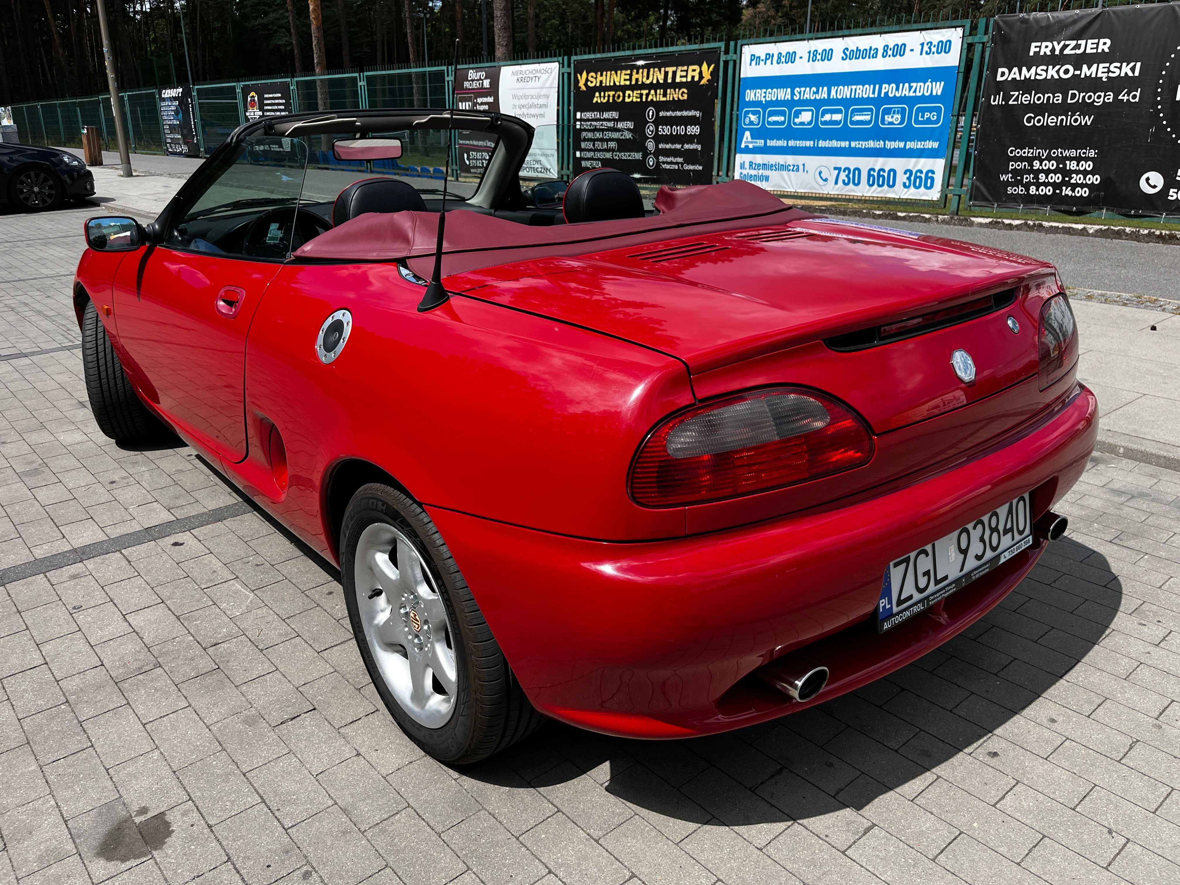 ROVER MGF kabriolet 1.8 120KM HARD TOP napęd na tył