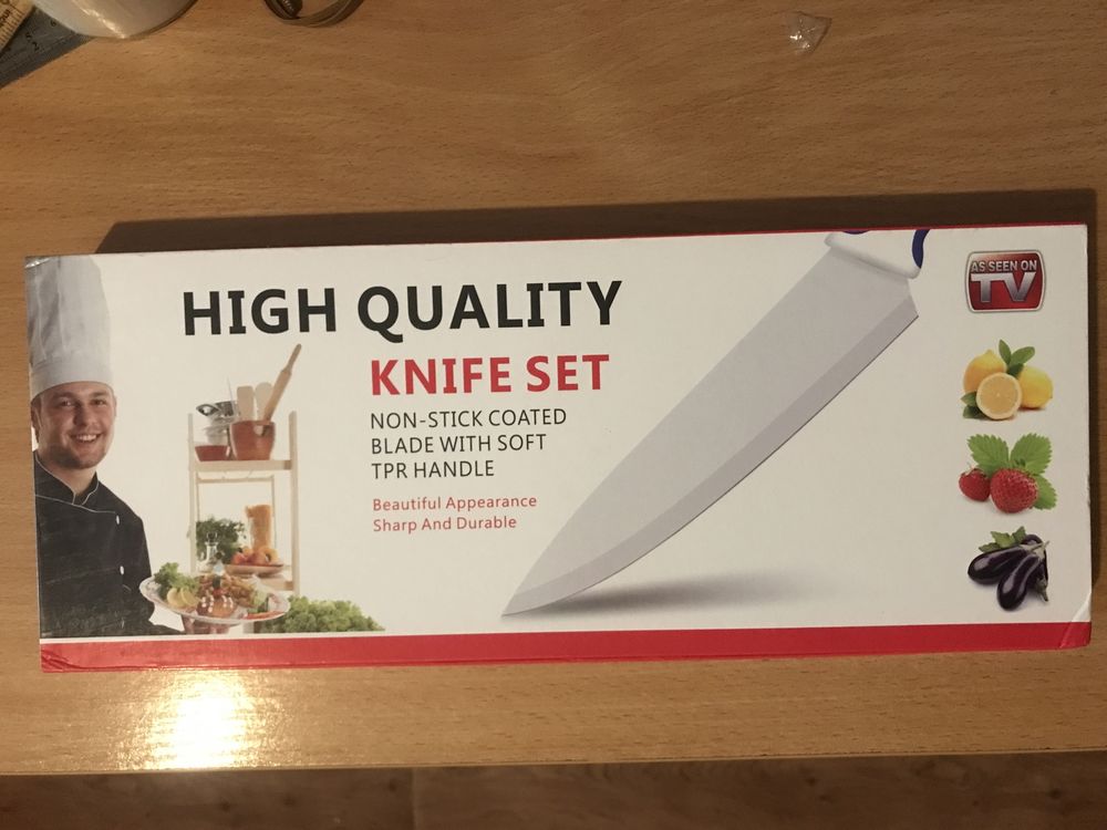 Набор ножей HIGH QUALITY KNIFE SET ( разноцветные )