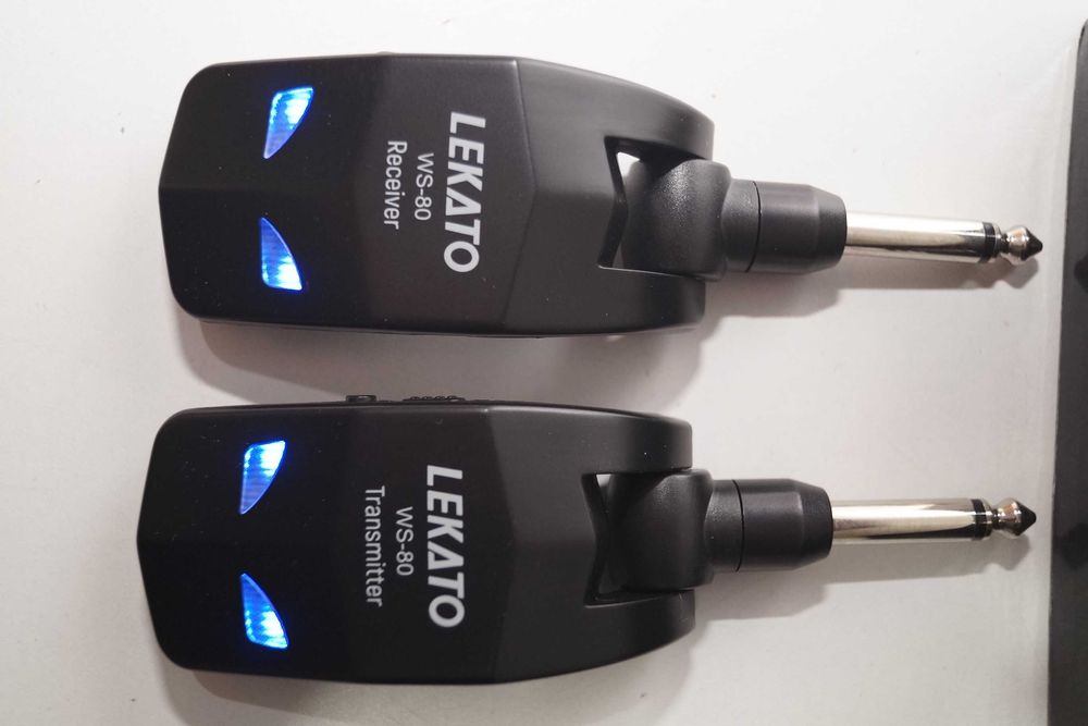 1260 LEKATO WS-80 Bezprzewodowy kabel do gitary System gitarowy 2,4GHz