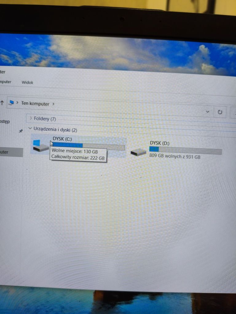 Laptop ASUS ekran 17 full HD HDMI,8gb,dysk 1tb + 256 ssd