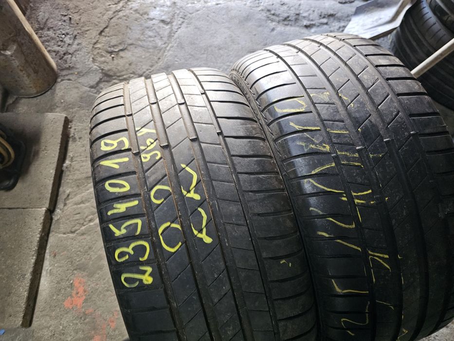 Opony Letnie 2szt R19 235/40-7mm-Bridgestone-22rok
