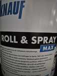 Gładź, gips Roll Spray Knauf
