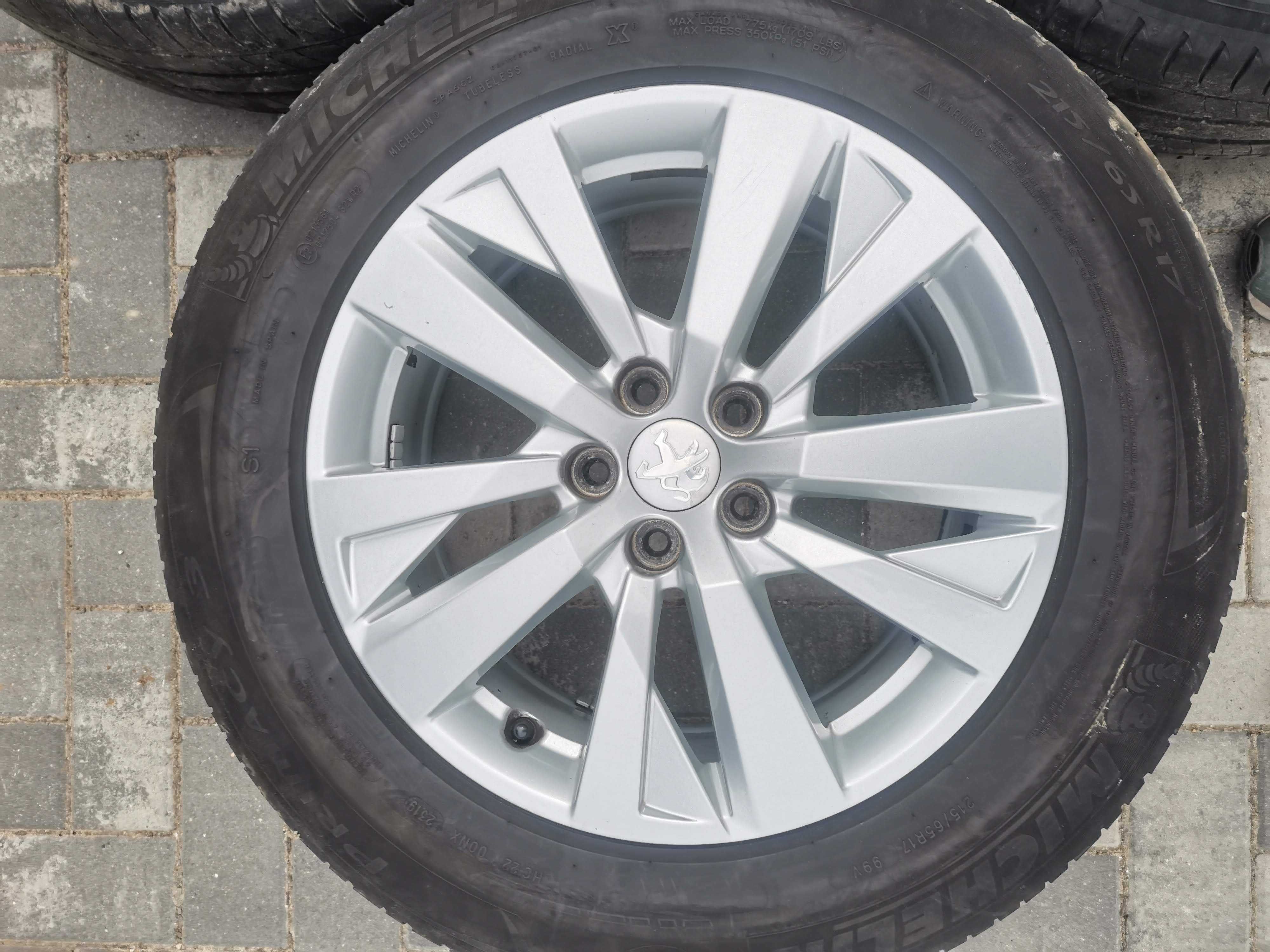 Felgi Peugeot 3008 Citroen Opel 7Jx17H2 5x108 ET42