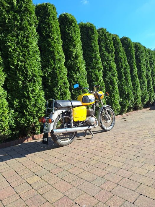 MZ TS 125 oryginalny lakier UNIKAT