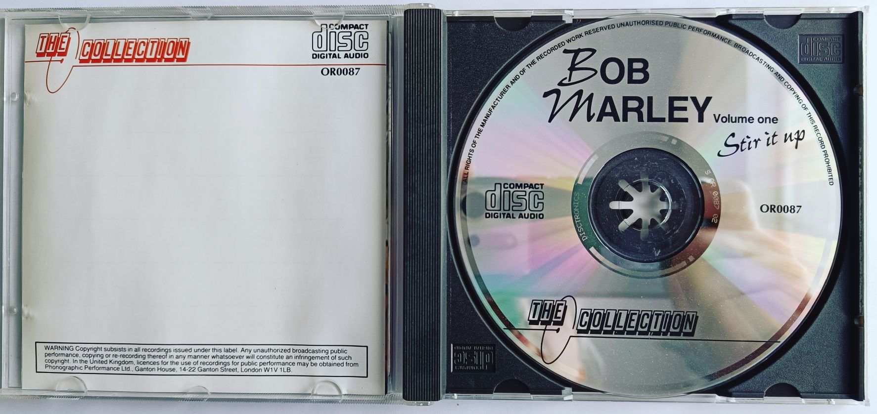 Bob Marley The Collection Volume One 1990r