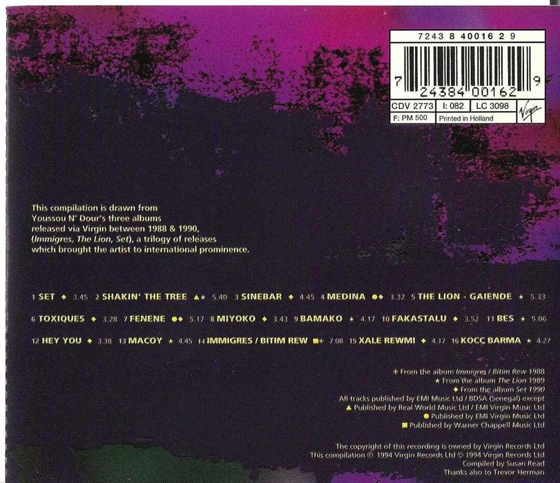 Youssou N'Dour - The Best Of Youssou