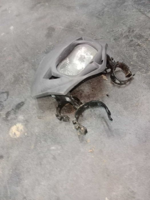 owiewka przód przednia z lampą cross street enduro tuning czasza