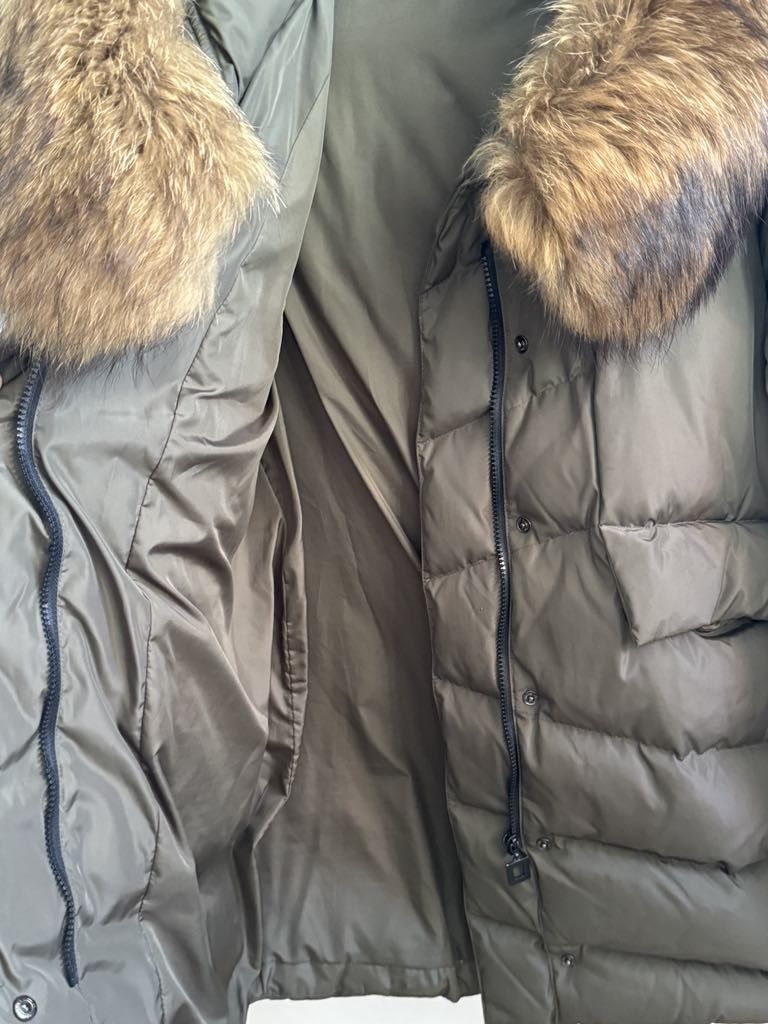 kurtka z jenotem khaki