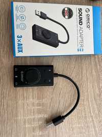 Звукова карта Orico USB Sound Card Adapter SС2-BK Black