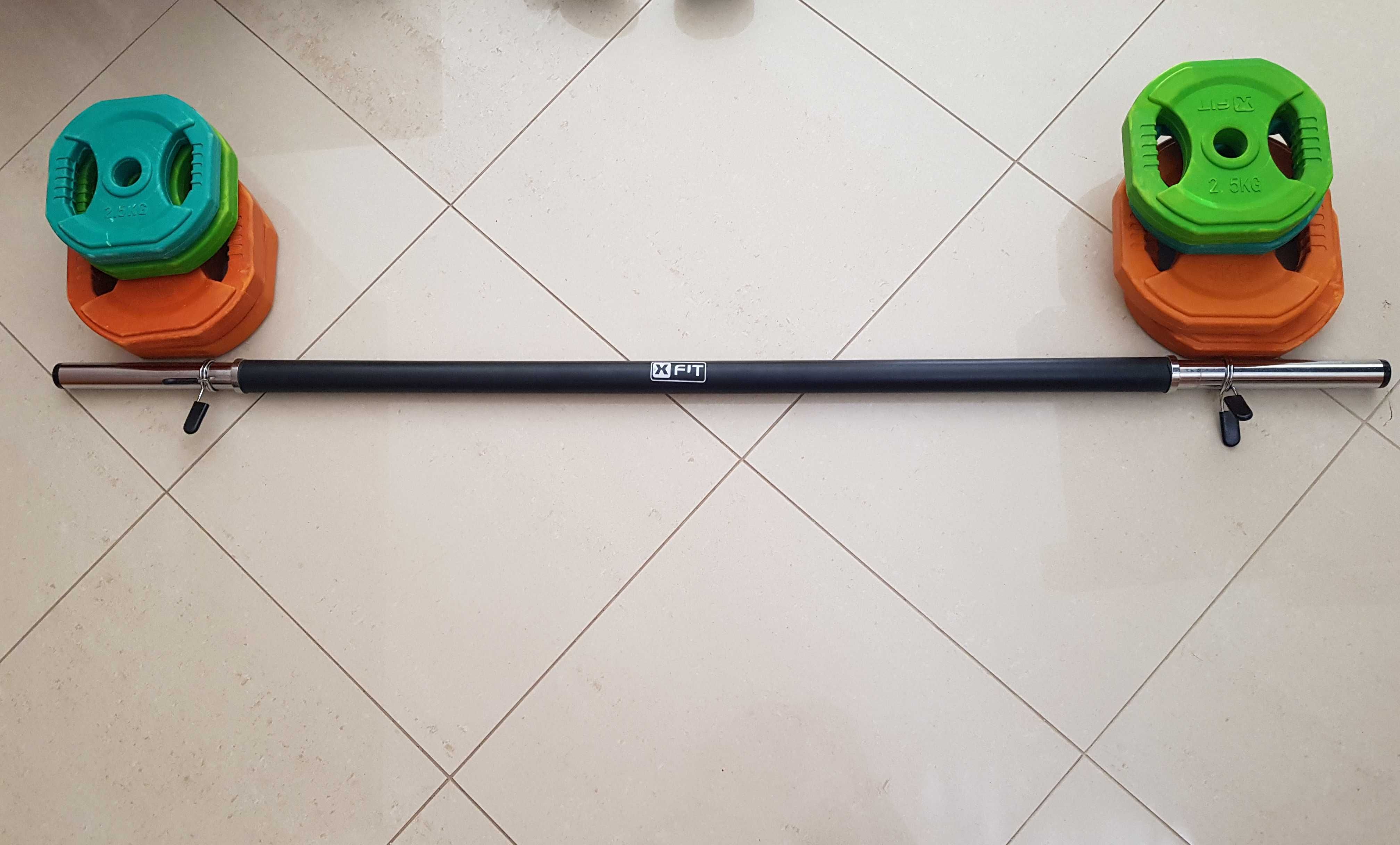 Kit Fit Pump – Barra + discos + molas