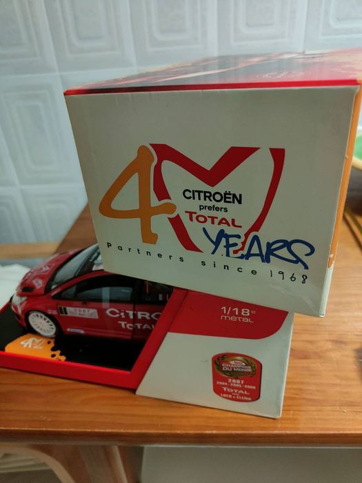 Citroen C4 Rally 1:18 Novo