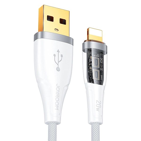 Joyroom kabel z szybkim ładowaniem z inteligentnym wyłącznikiem USB-A
