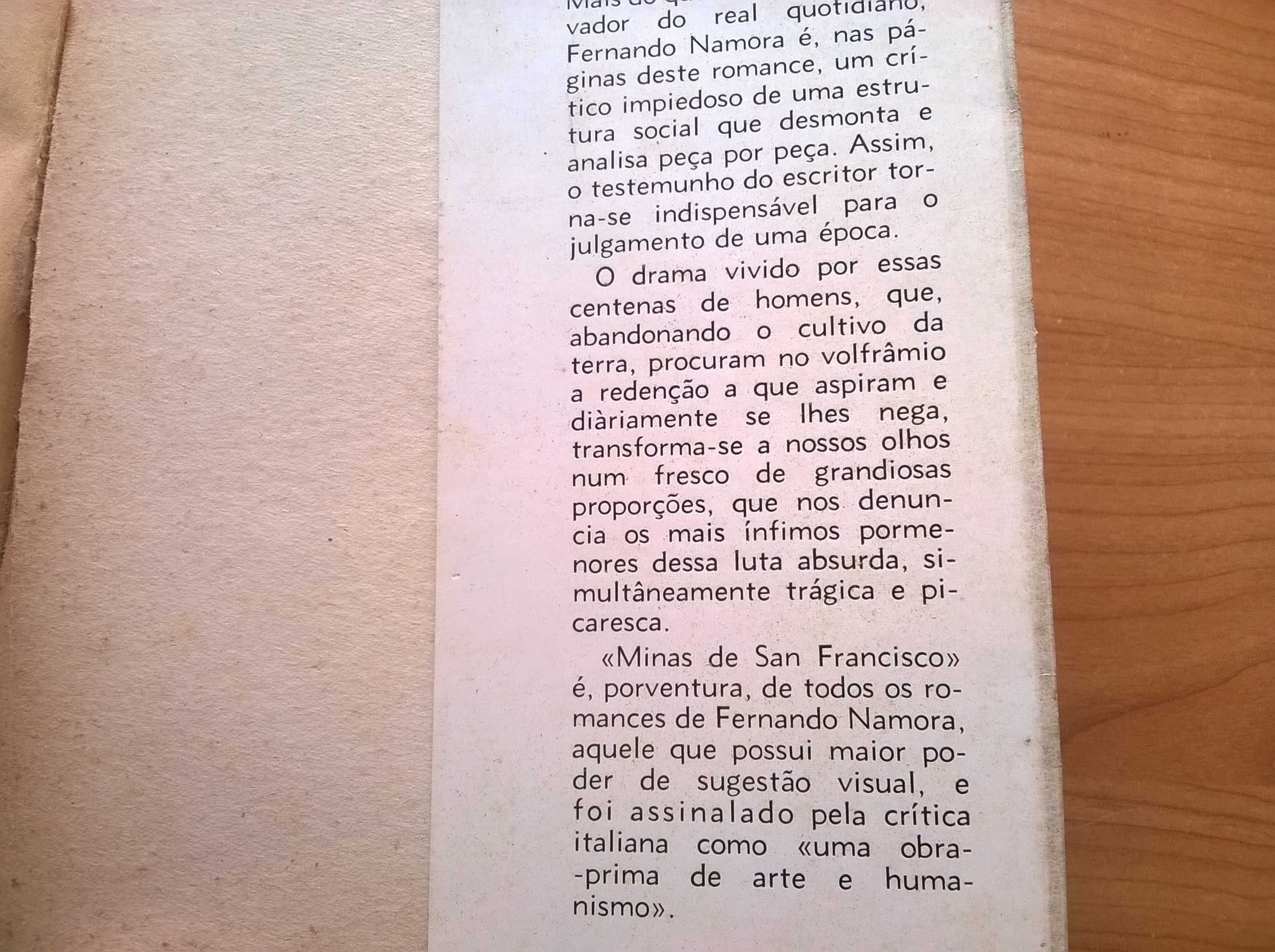 As Minas De San Francisco - Fernando Namora (portes grátis)