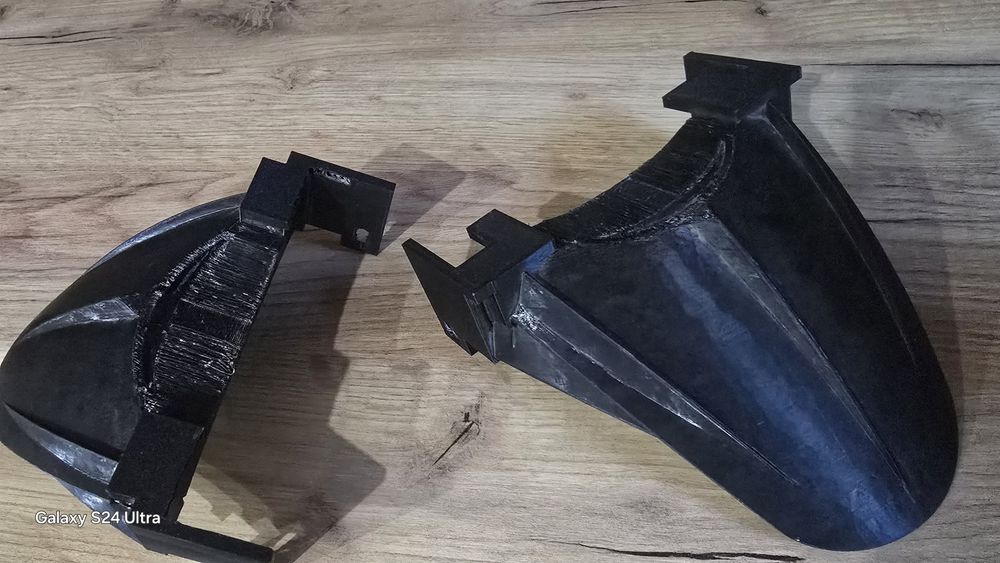 Blotniki na przód i tył kukirin G4