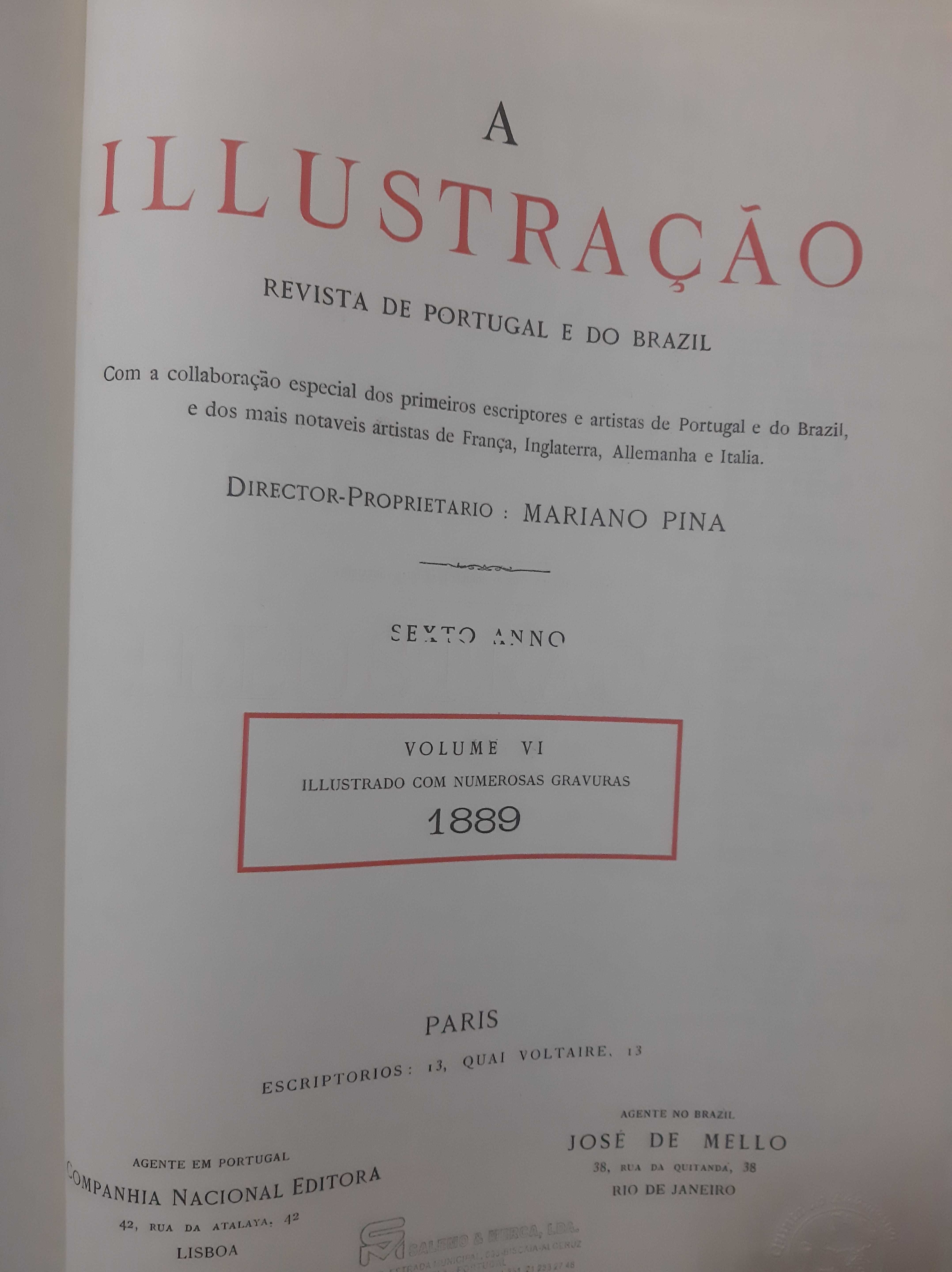 A Illustração Revista Universal 1889