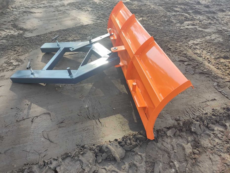 NOWY pług do śniegu na wózek widłowy solidny polski producent