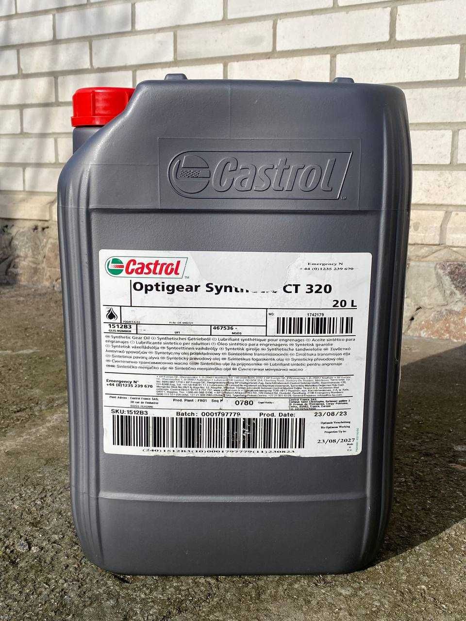 Castrol Optigear™ Synthetic CT320 20л