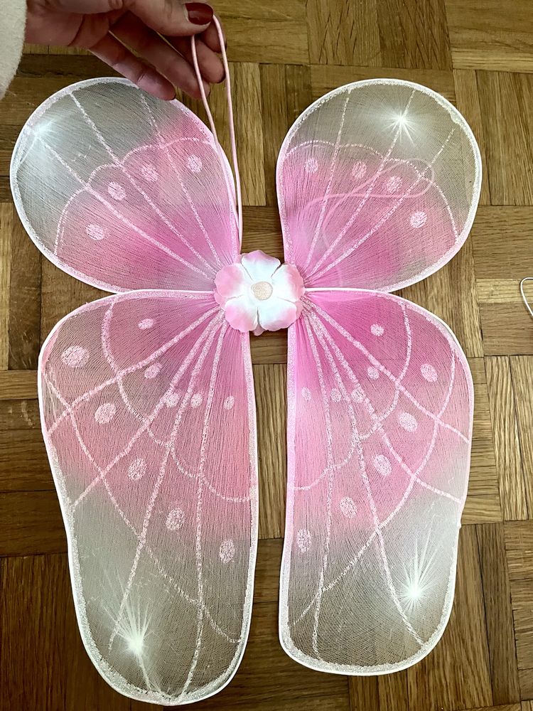 Fantasia borboleta com Led