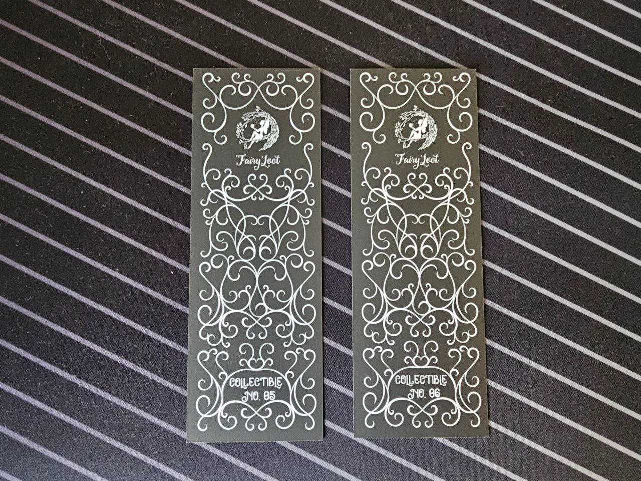 Collectible Mythology Foil Bookmarks – Apate & Anubis