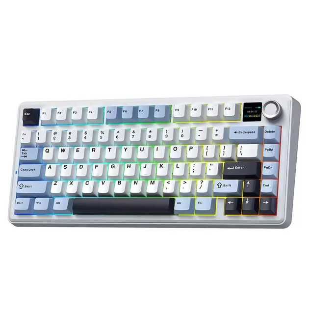 Aula F75 MAX механічна клавіатура з екранчиком
