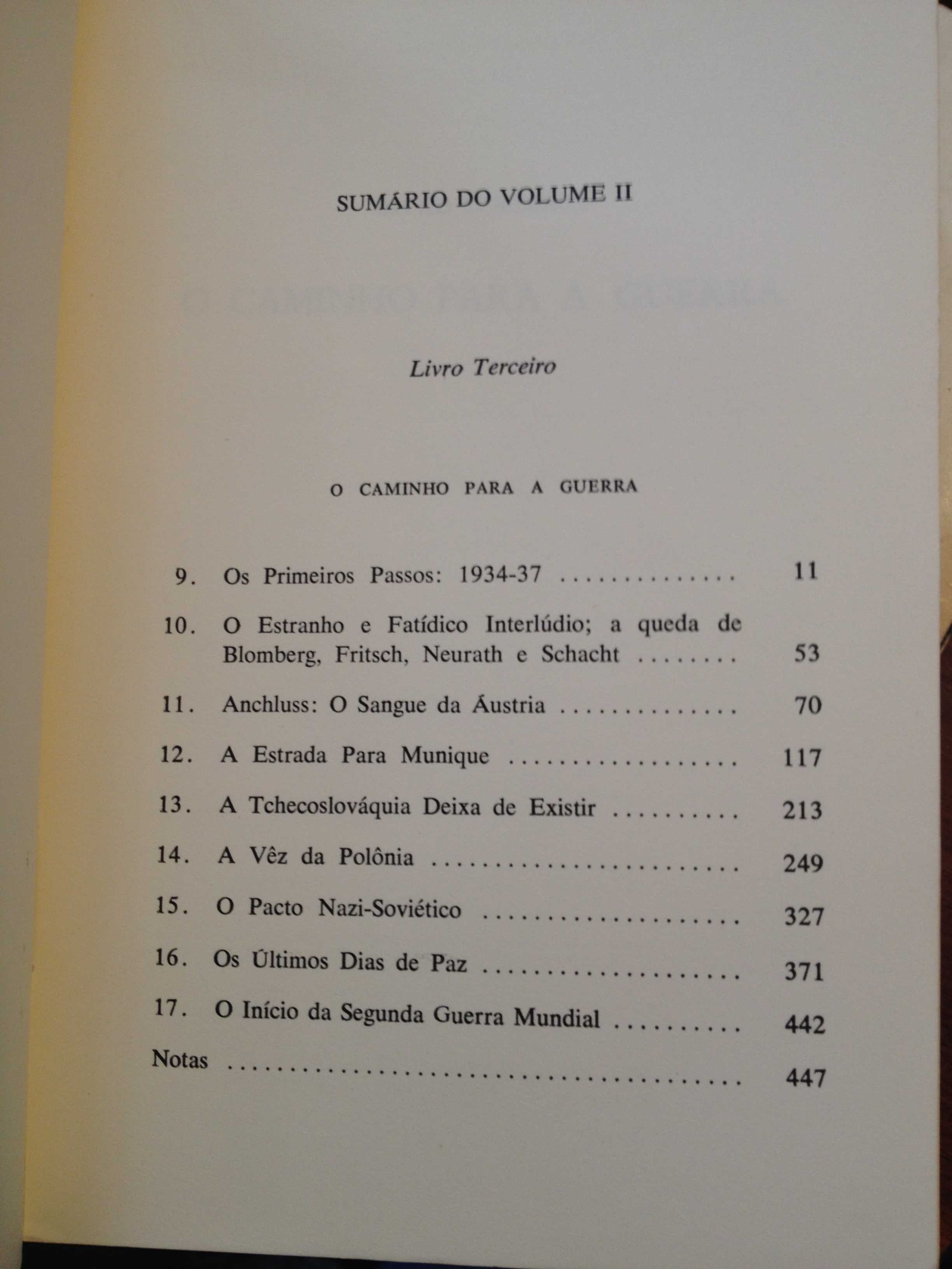 William L. Shirer - Ascensão e queda do IIIº Reich (4 vols.)