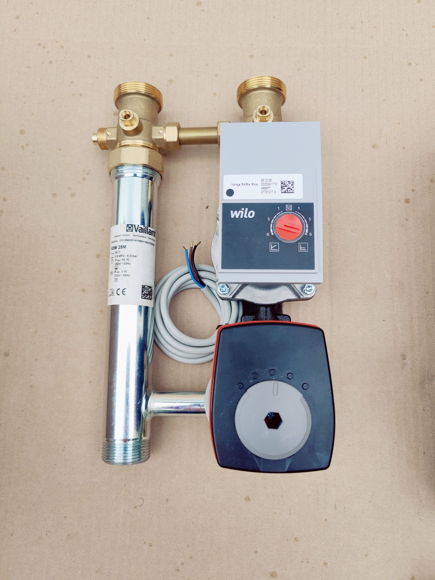 Vaillant  zestaw pompowy