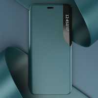 Etui Eco Leather View Case iPhone 13 Pro Zielone z Klapką
