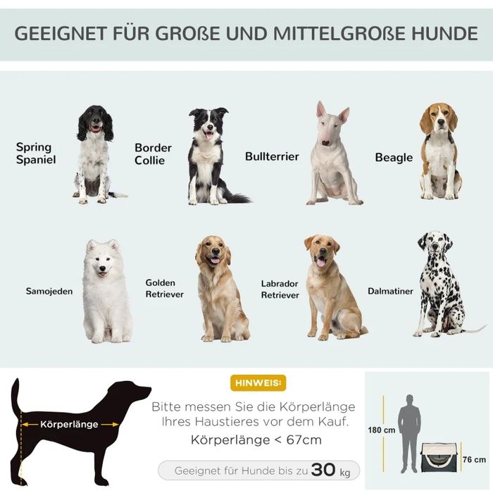 Transporter dla zwierząt XXL D1-0158