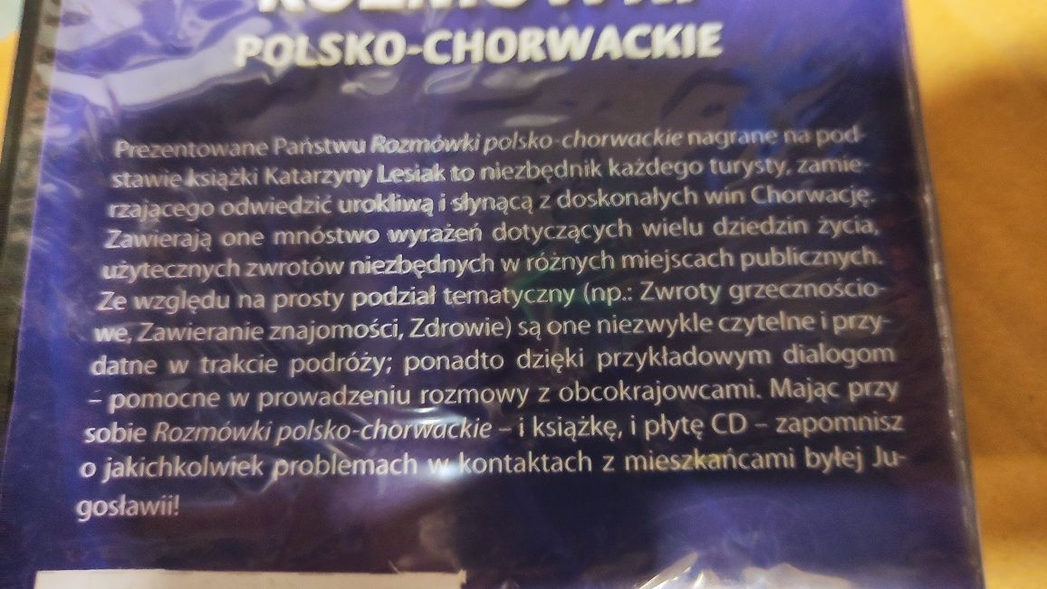 Rozmówki Polsko Chorwackie Płyta CD