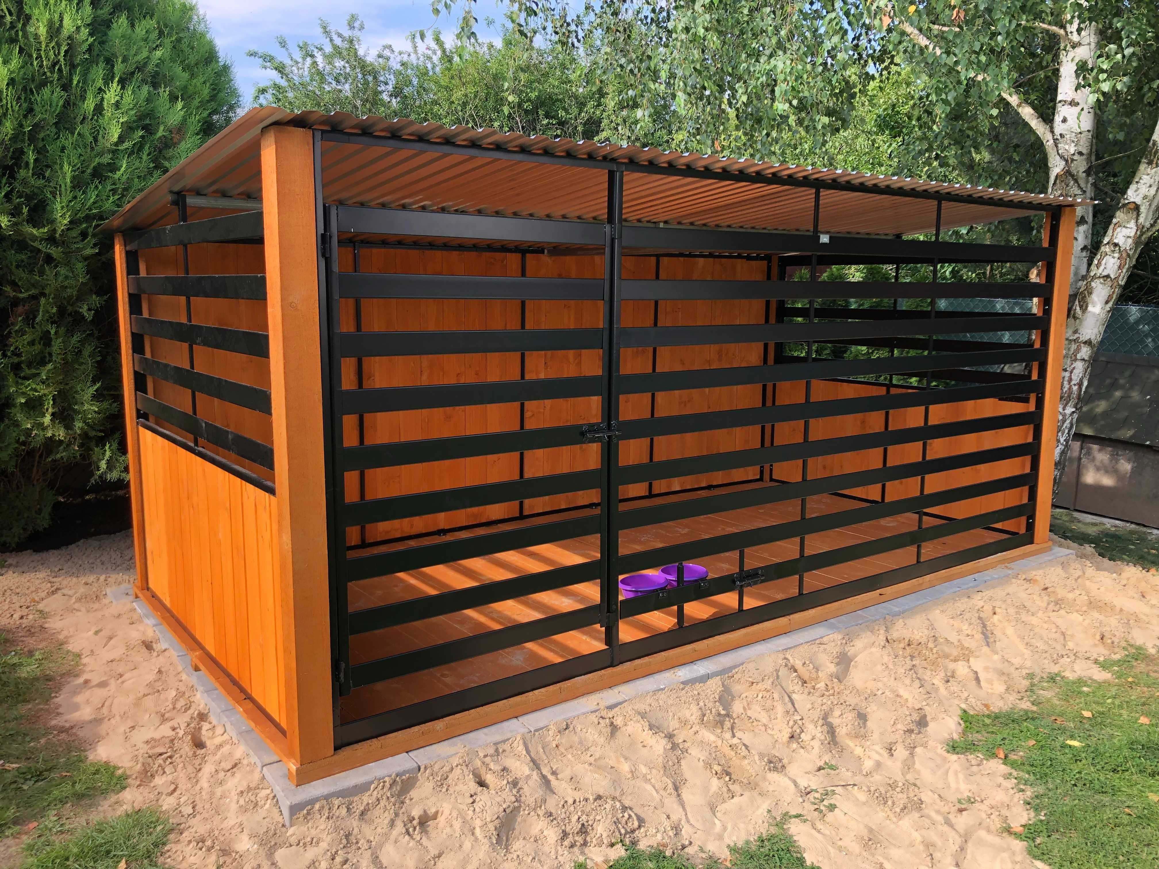 MOCNA STAL-kojec dla psa.
