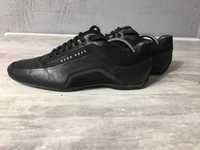 Hugo Boss Trainers In Leather And Carbon Fibre In Black розмір 44