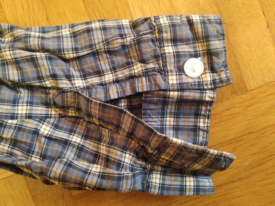 Trzy „męskie” koszule dla  chłopca 86 cm