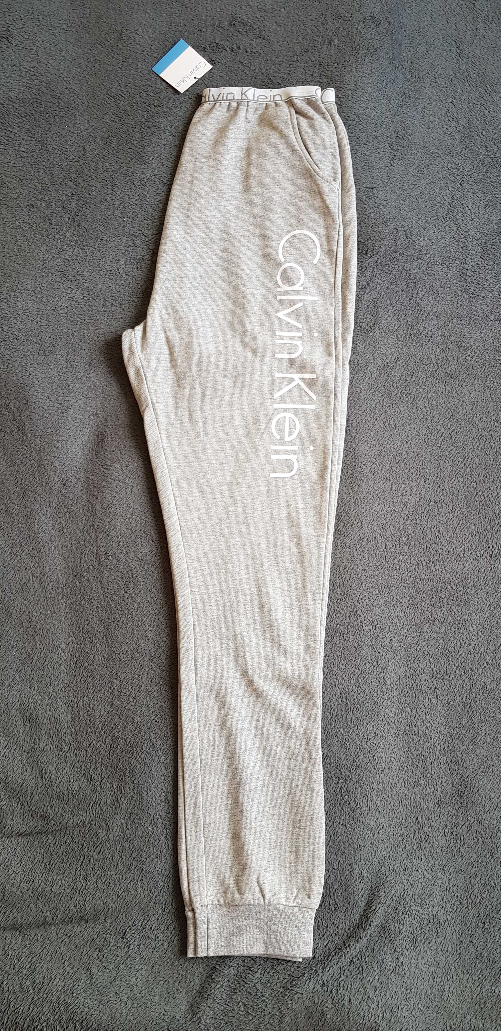 164-172 CK Calvin Klein Lounge Pant dresy nowe z metką szare 14-16lat