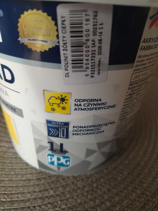 Farba do fasad akrylowa Dekoral NOWA