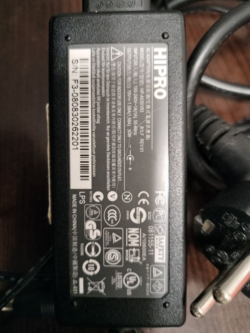 Carregadores para monitor PC Hipro,Samsung,LG e Creative